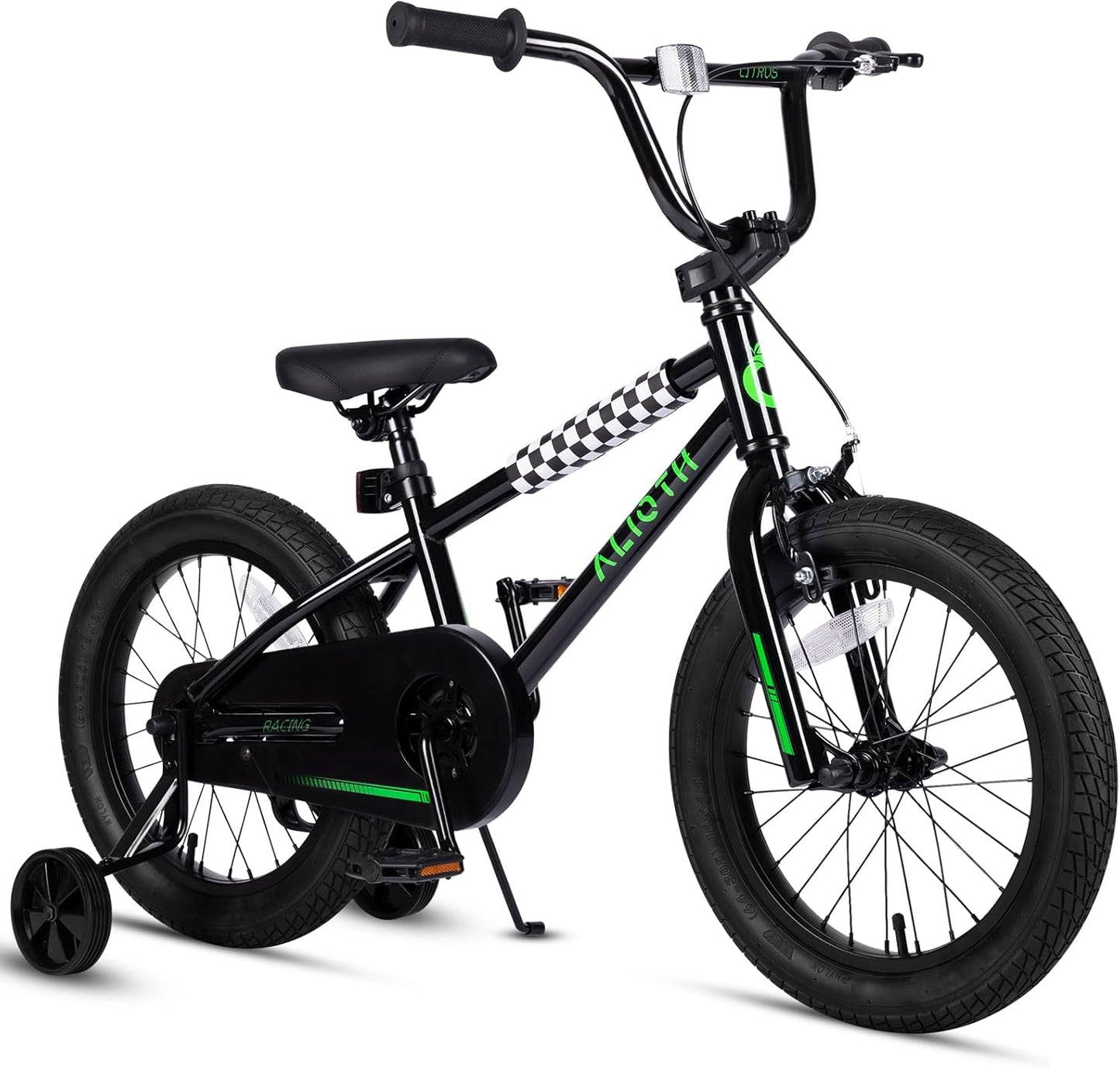 BMX Style Kids Bike for 2-8 Years Old with Training Wheels