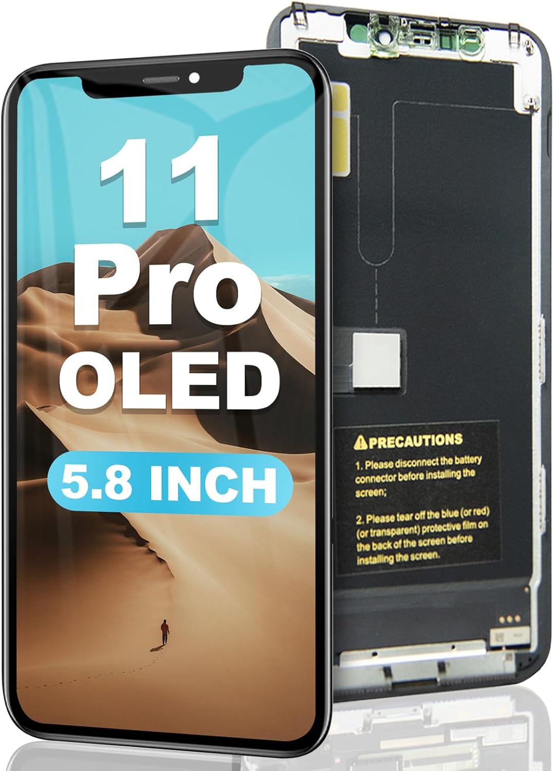 iPhone 11 Pro Screen Replacement OLED with 3D Touch 5.8 Inch