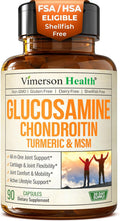 Glucosamine Chondroitin MSM Joint Support Supplement for Health