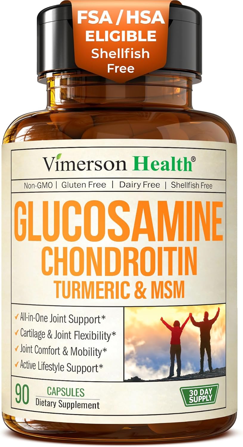 Glucosamine Chondroitin MSM Joint Support Supplement for Health