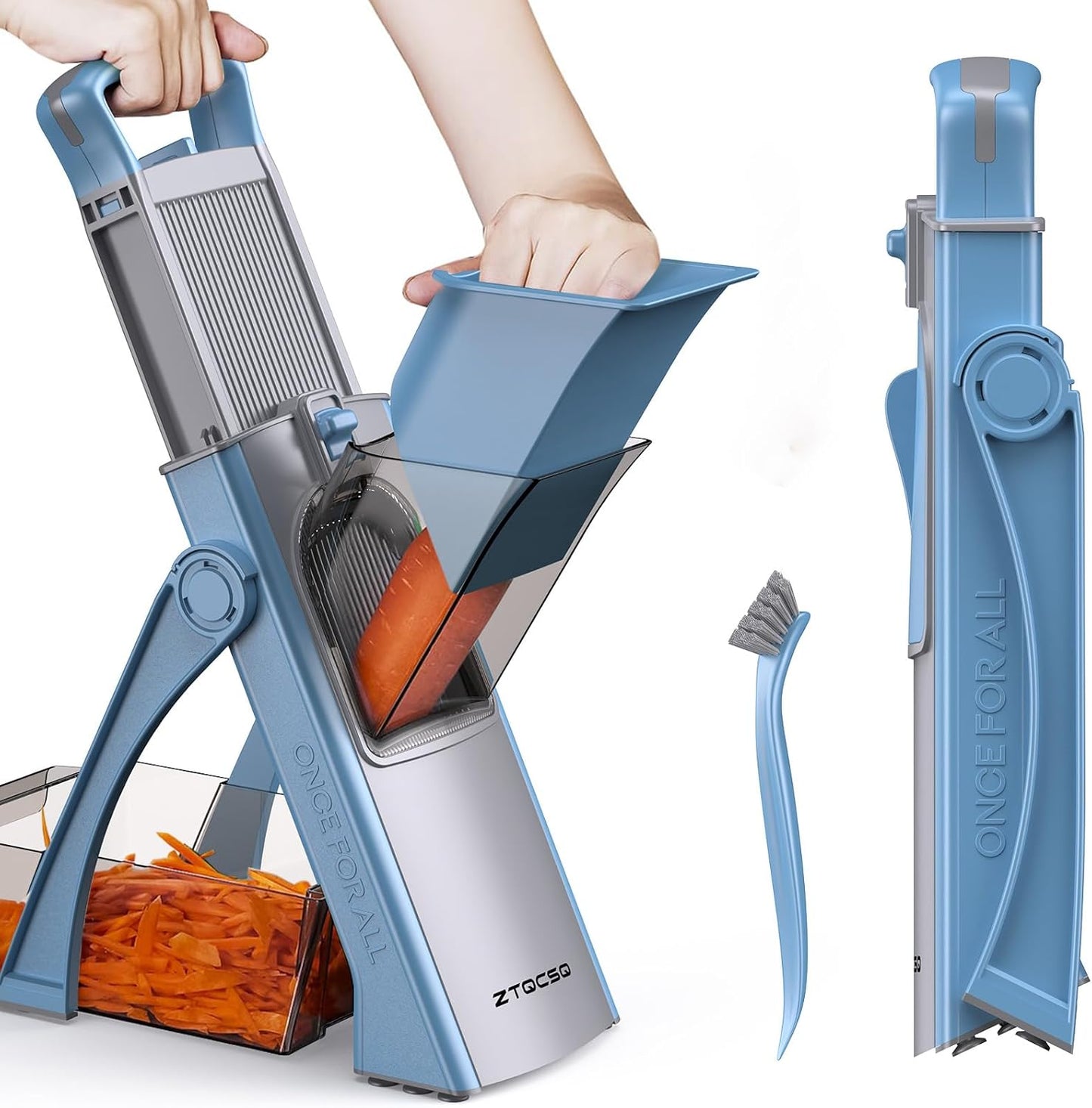 Upgraded Mandoline Slicer for Effortless Vegetable Preparation