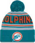 New Era Men's NFL Retro Joe Main Cuffed Knit Hat with Pom Review