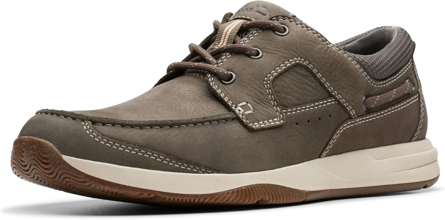 Clarks Men's Sailview Lace Loafers for Effortless Style and Comfort