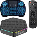 Android 12.0 TV Box 6K/3D H618 Quad Core - Smooth 6K Streaming