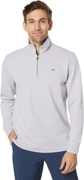vineyard vines Men's Saltwater Quarter-Zip Pullover Sweater - Soft