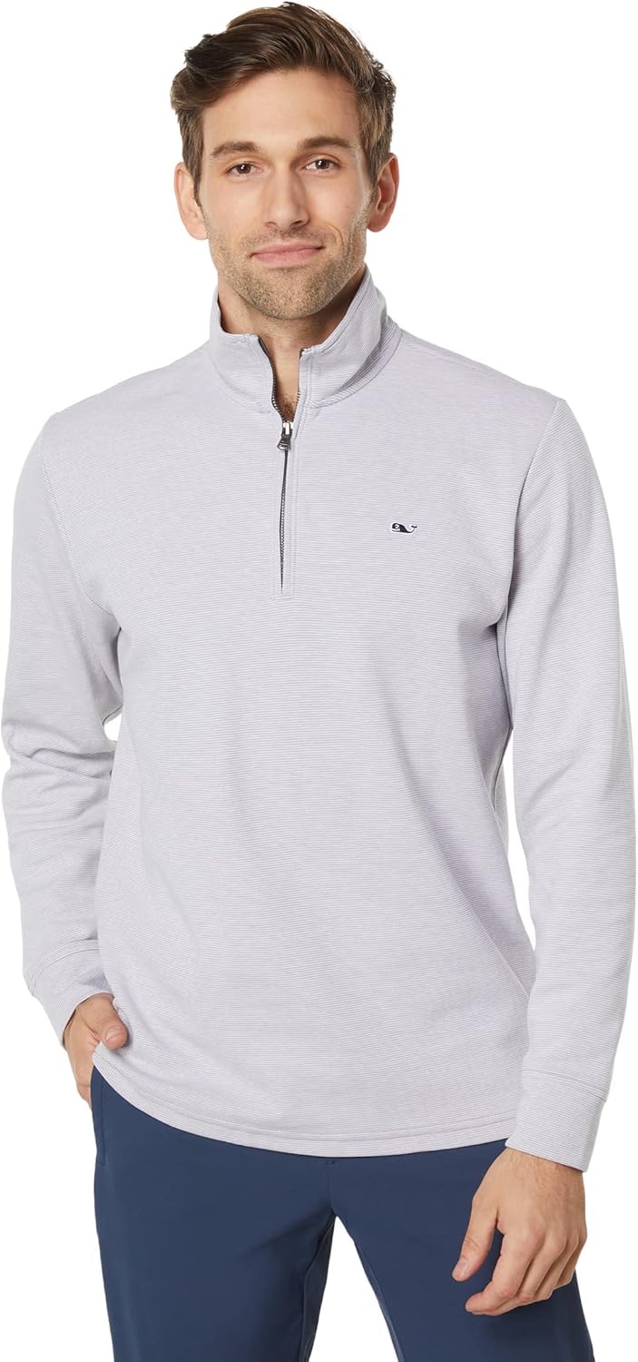 Men's Saltwater Quarter-Zip Pullover Sweater for All Occasions