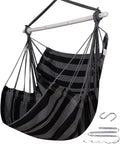 ADVOKAIR Hammock Chair Swing (500 lbs Max) - Sturdy Steel Bar Chairs