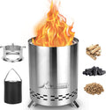 Portable Low Smoke Fire Pit by WADEO