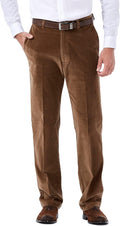 Haggar Men's Classic Fit Stretch Corduroy Pant (Style LIJY)