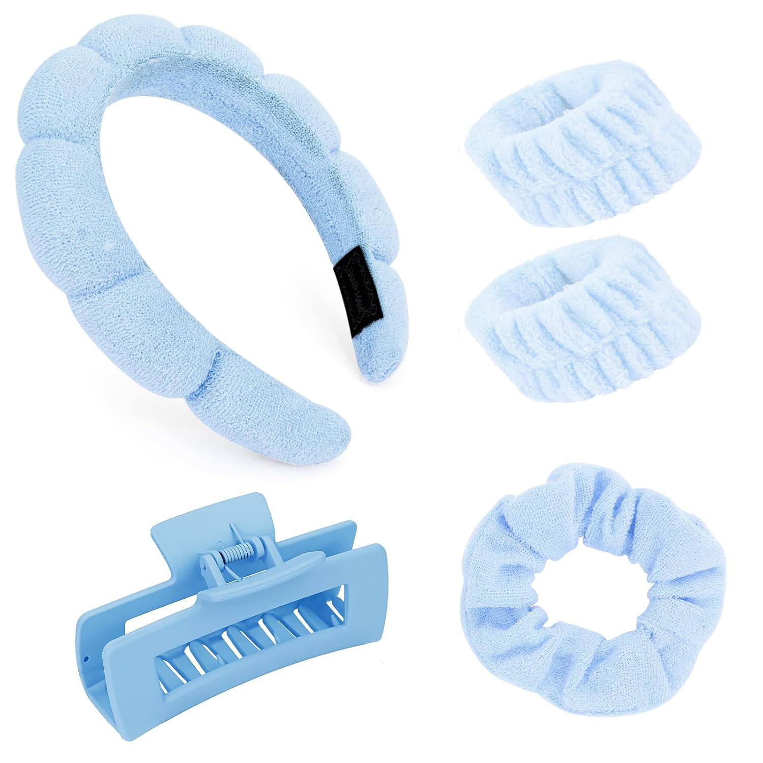 Ondder Blue Spa Headband Set - Pamper with Ease!