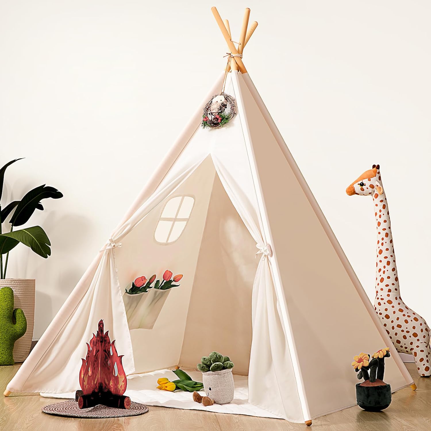 Kids Teepee Tent: Ultimate Indoor/Outdoor Fun!