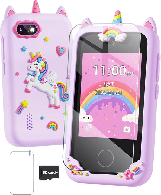 Smartphone Toy for Girls 6-8 | Perfect Gift with 8G SD Card