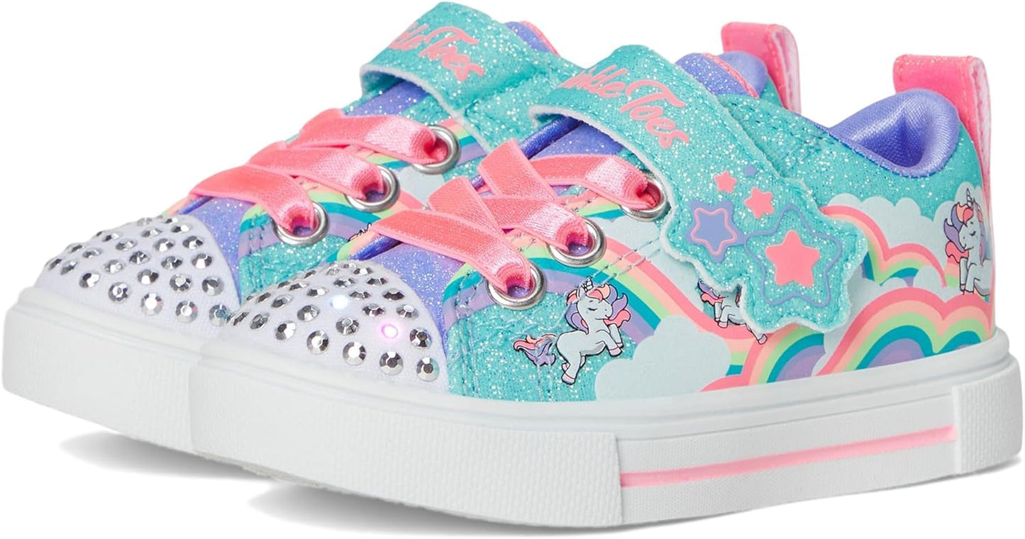 Skechers Kids' Twinkle Sparks-Jumpin' Clouds Light-Up Sneakers