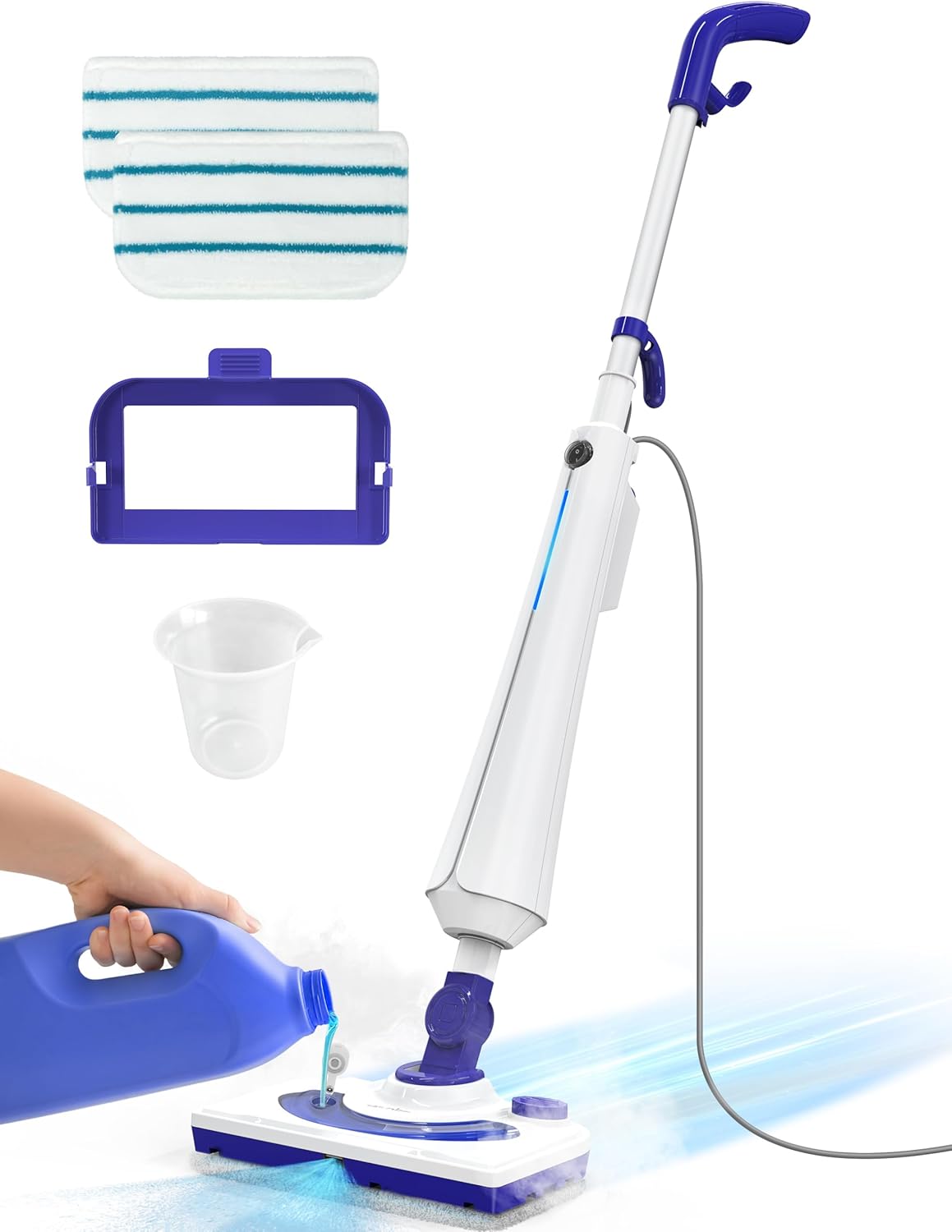 Professional Steam Mop Cleaner for Deep Cleaning Floors Easily