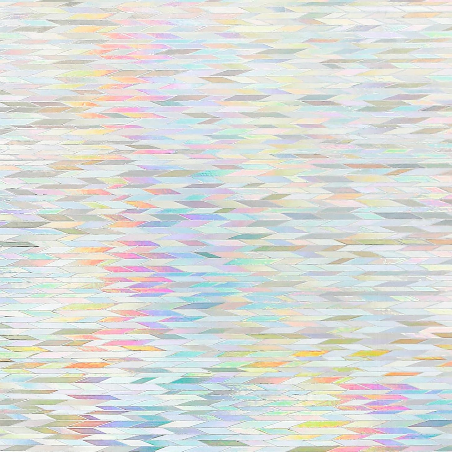 DOWELL Stained Glass Rainbow Window Film for Home Decor