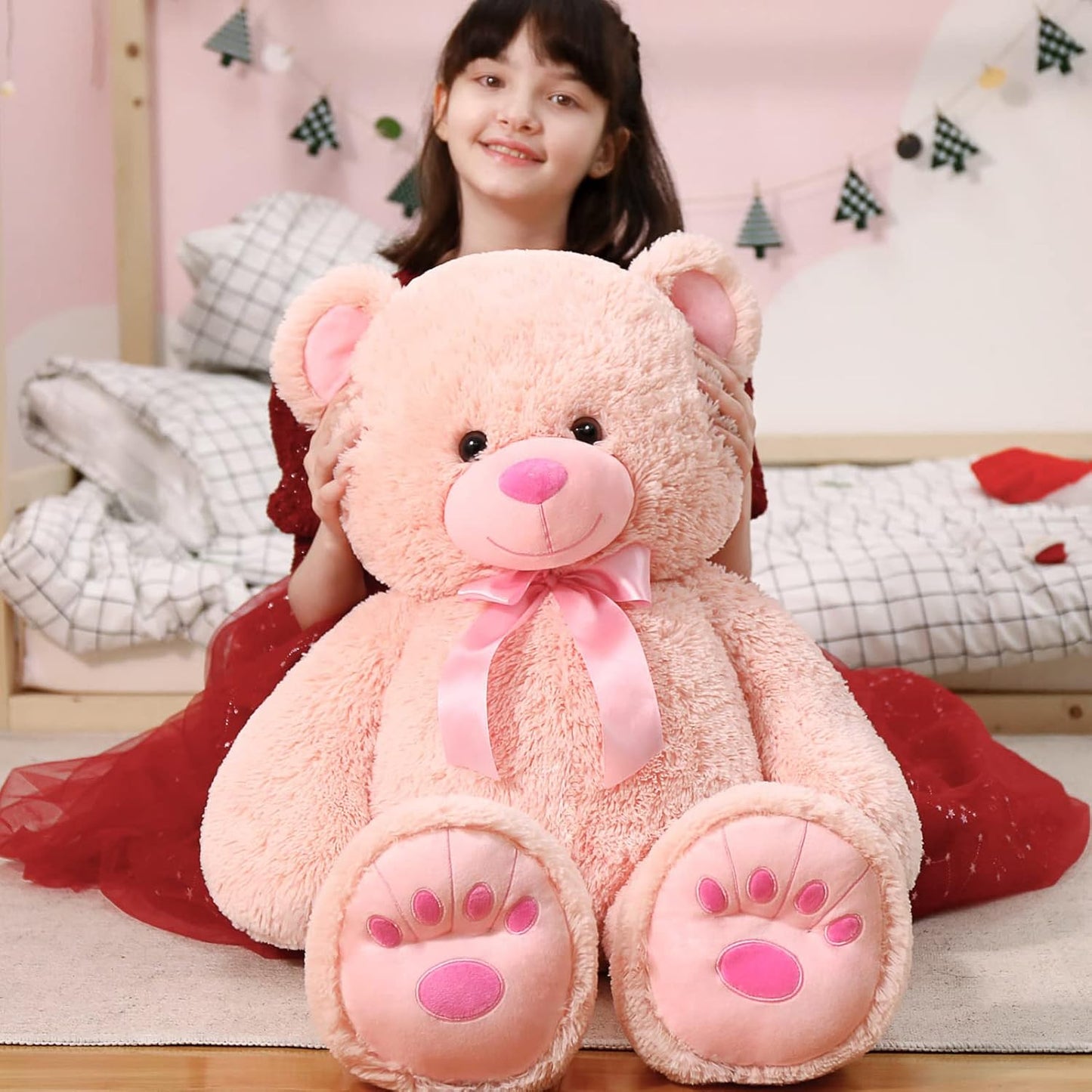 MorisMos Giant Teddy Bear 36in Soft Plush Cuddly Gift for All