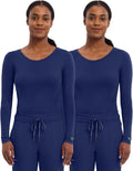 Women's Underscrub Soft Knit Melissa Longsleeve Tee - Breathable Fit