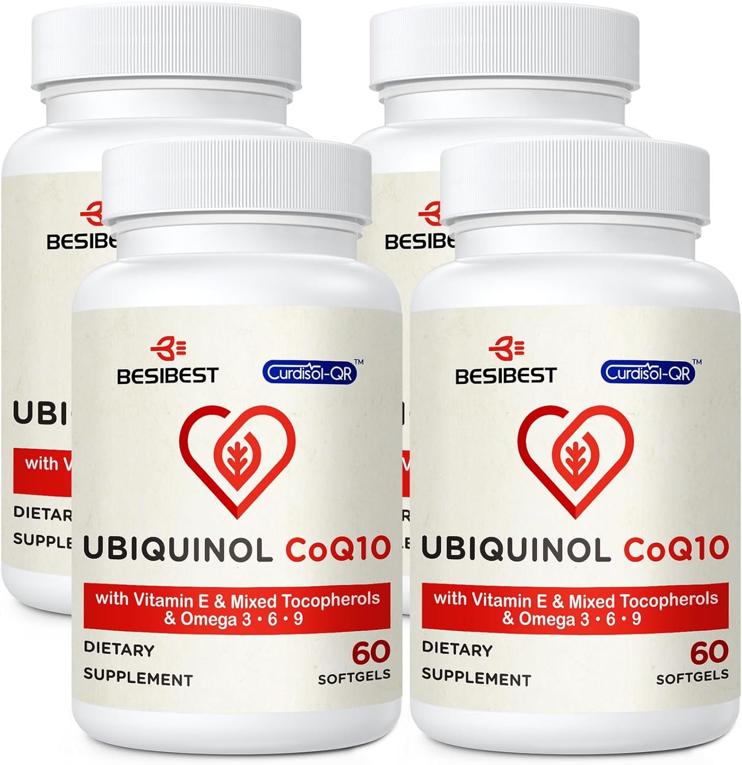 Ubiquinol CoQ10 600mg Softgel for Energy Production and Health