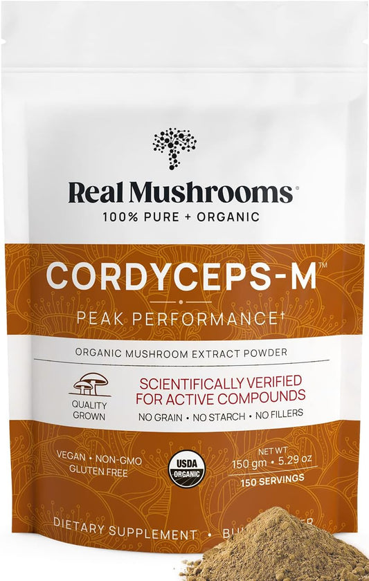 Organic Cordyceps Mushroom Powder for Energy and Performance