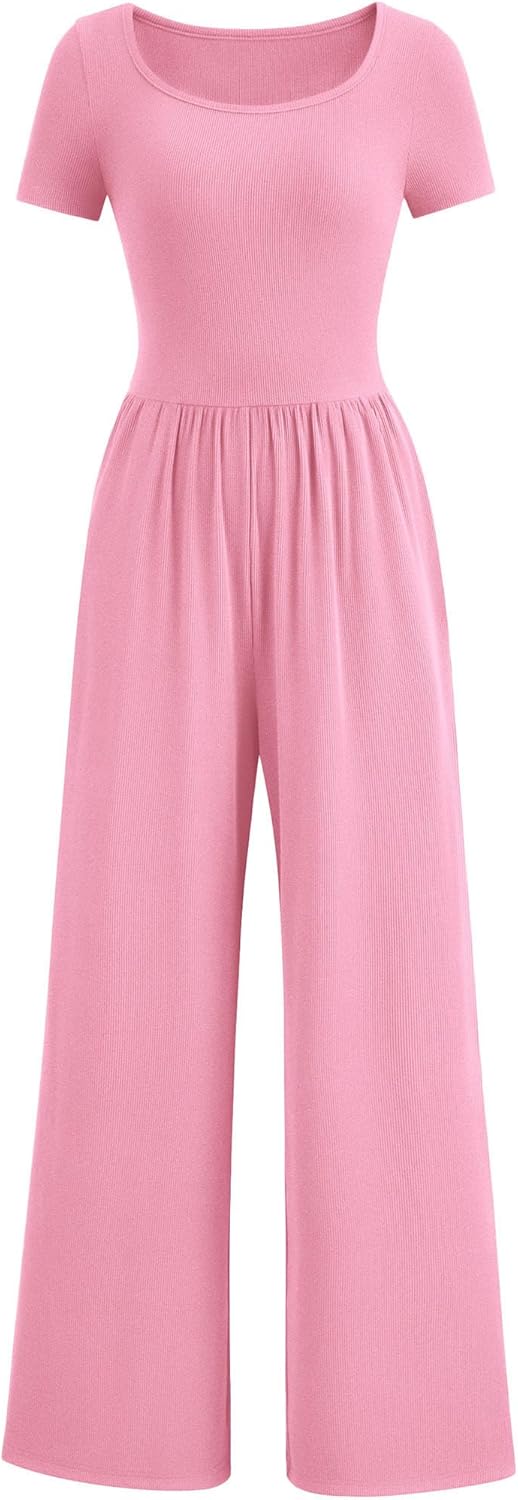 PRETTYGARDEN Women's Summer One Piece Jumpsuits for Casual Style