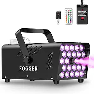 Dibaful Fog Machine with RGB Lights for Parties and Events