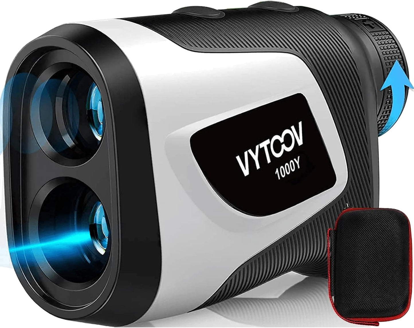 1000 Yards Golf Rangefinder - Slope Tech, Vibration, Rechargeable