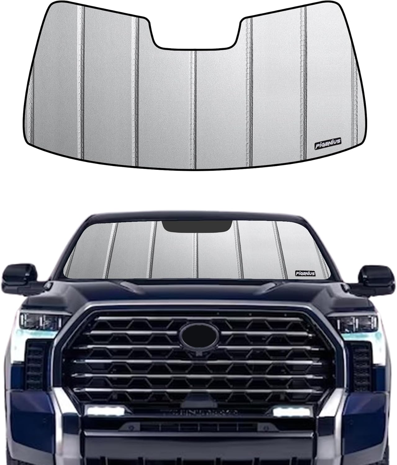 Windshield Sun Shade for Toyota Tundra 2022-2025 - Beat the Heat