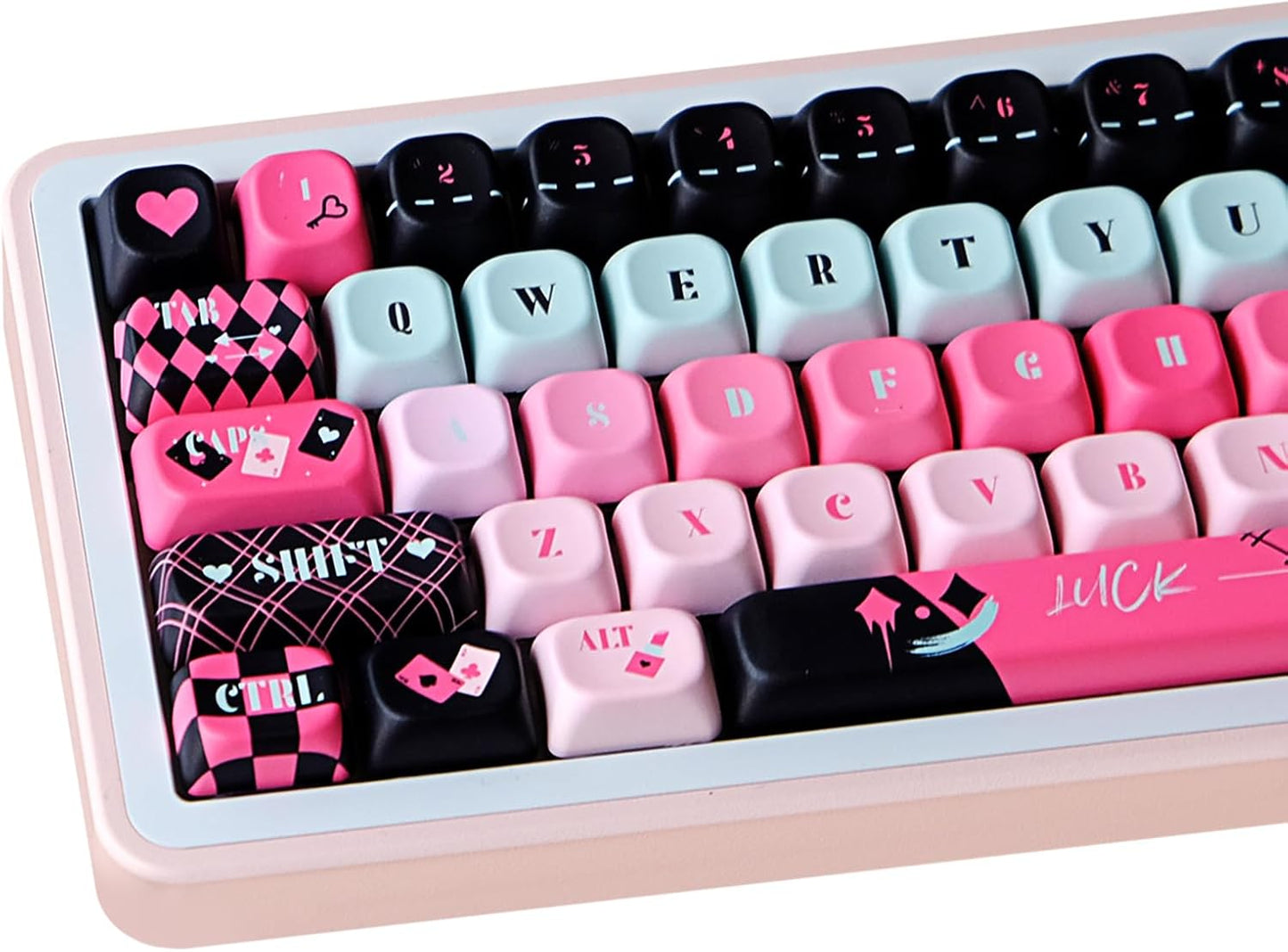 142 Key PBT Keycaps Set for Mechanical Gaming Keyboards