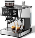 Kismile Espresso Machine with Grinder - 20 BAR Home Espresso