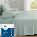 Coolmax Cooling Sheets Queen Size Sheet Set - Mint 4PC
