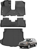 All Weather Floor Mats & Cargo Liner for Honda CRV 2007-2011 - Precise