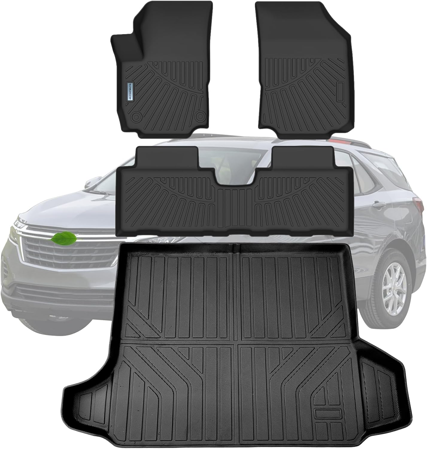 Custom Fit Floor Mats & Trunk Mat for Chevy Equinox 2018-2024