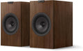KEF Q3 Meta Bookshelf Speaker Pair (Walnut) - Natural, Detailed Sound