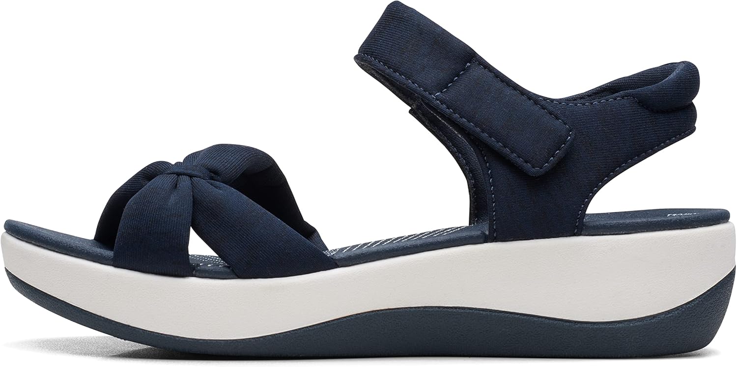 Clarks Women's Ankle Strap Sandal with Cloudstepper Comfort