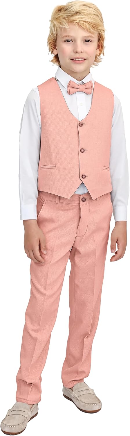 Lilax Boys Formal Suit 4 Piece Set for Stylish Events and Parties