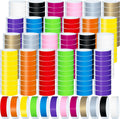 2400 Pcs Plastic Paper Wristbands for Events - Bulk Multicolor Pack