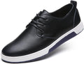 Men's Oxford Sneakers Breathable Flats - Cushioned Comfort