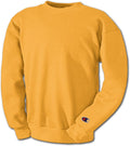Champion Gold Crewneck Sweatshirt, Size Medium - Ultimate Comfort