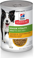 Hill's Science Diet Senior Vitality 7+ Wet Dog Food - Chicken Stew