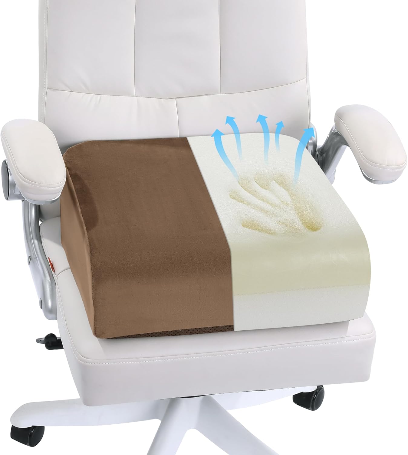 HOMBYS Memory Foam Seat Cushion - Ultimate Comfort!