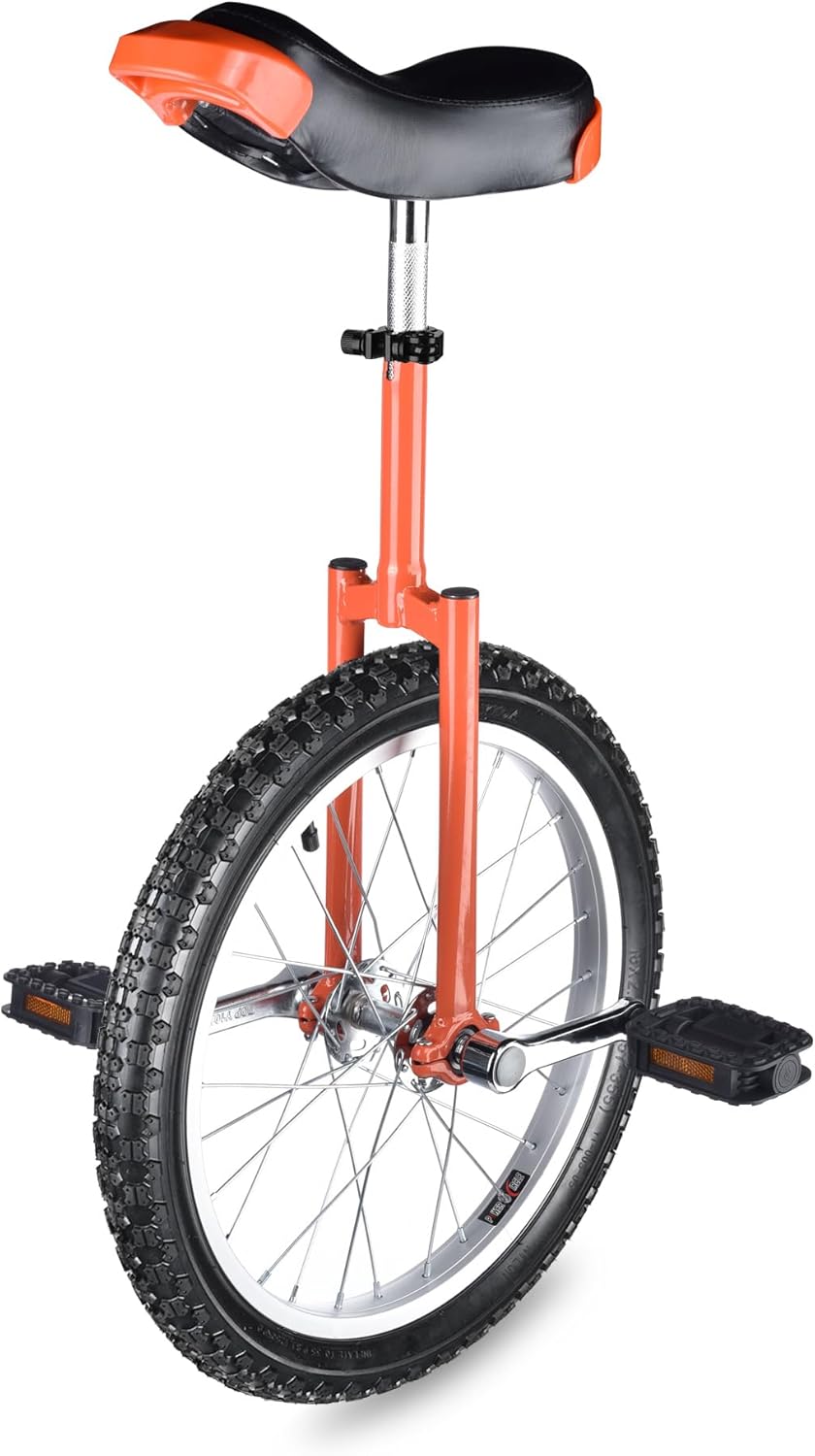 AW 18 Inch Outdoor Unicycle for Adults and Kids Fitness Fun
