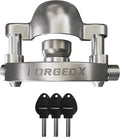 Stainless Steel Trailer Lock for 2in to 2-5/16in Couplers
