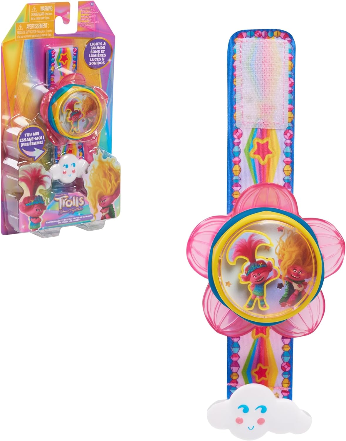 Trolls Band Together Talking Bracelet - Fun Lights & Sounds