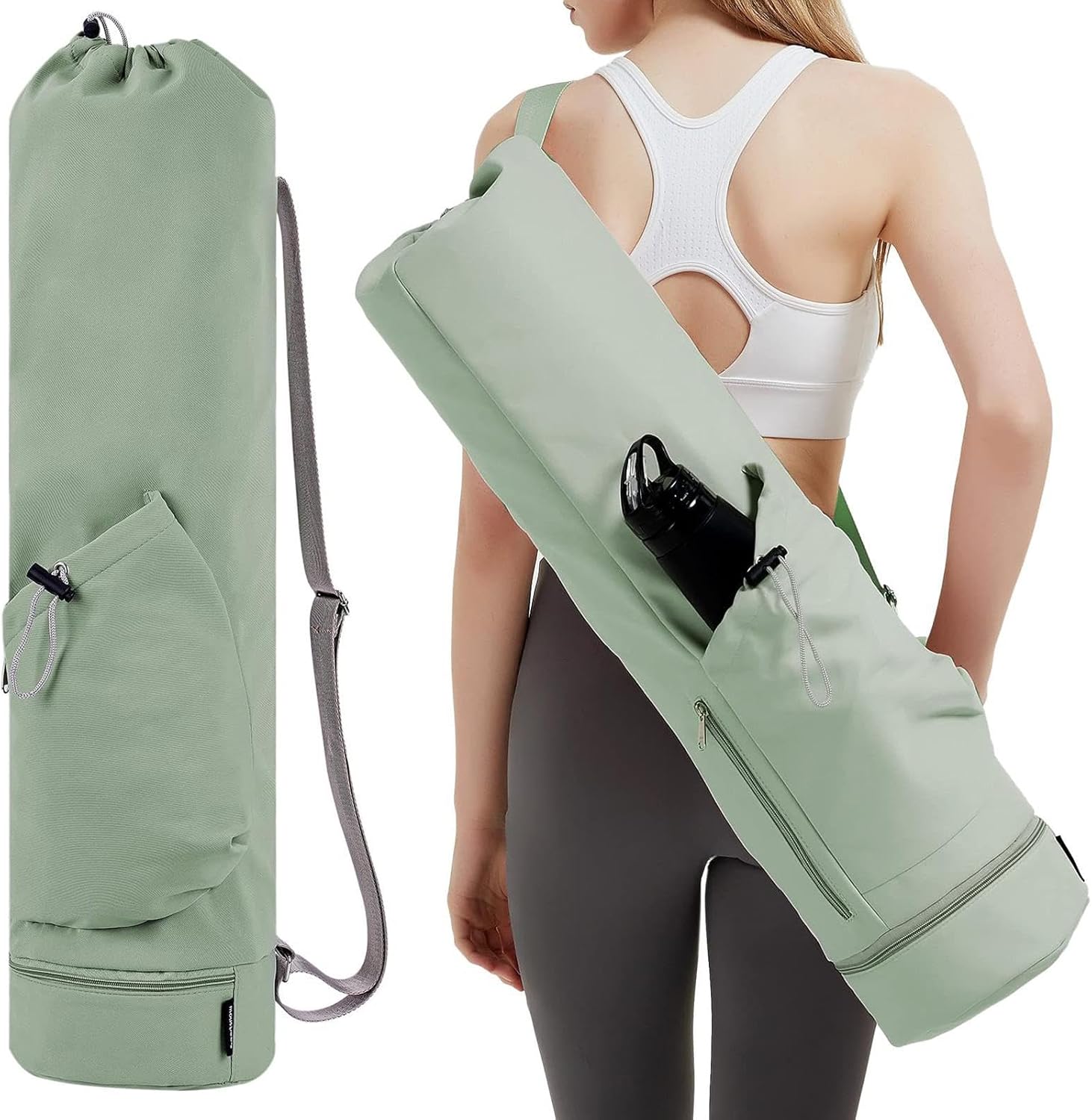 Waterproof Yoga Mat Bag with Pockets - PUXING
