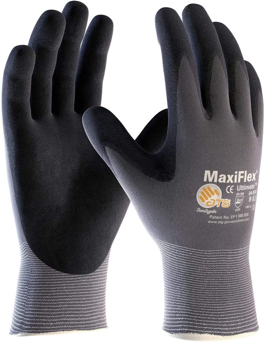 MaxiFlex Seamless Grip Gloves - Superior Nitrile Coating