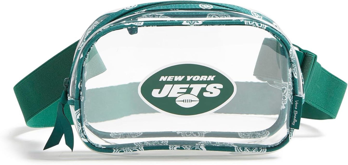 Vera Bradley Women's NFL Clear Small Belt Bag for Team Spirit