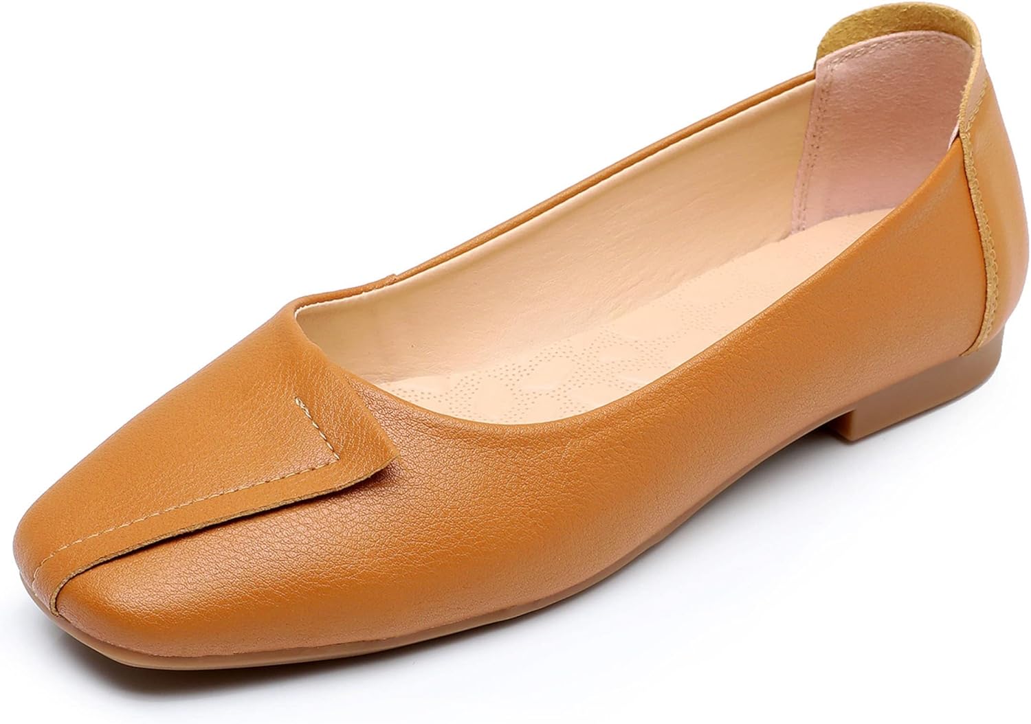 VenusCelia Women's Plain Dance Flat Shoe for Comfort and Style