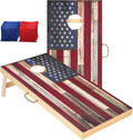 Shevvi Solid Cornhole Boards 4 ft x 2 ft Regulation Size - Durable