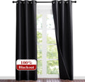High-End Thermal Kitchen Curtains 84in Full Blackout Panels
