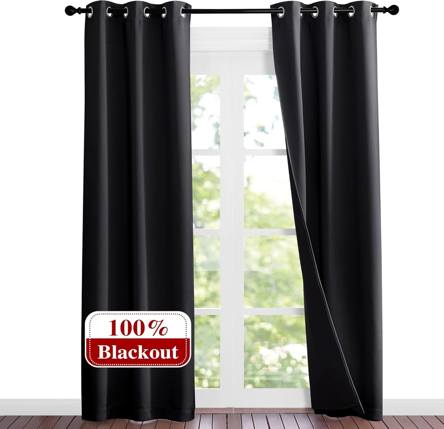 High-End Thermal Kitchen Curtains for Full Blackout Needs